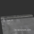 מחזור polybag אריזות שקיות פלסטיק שקופות פולי